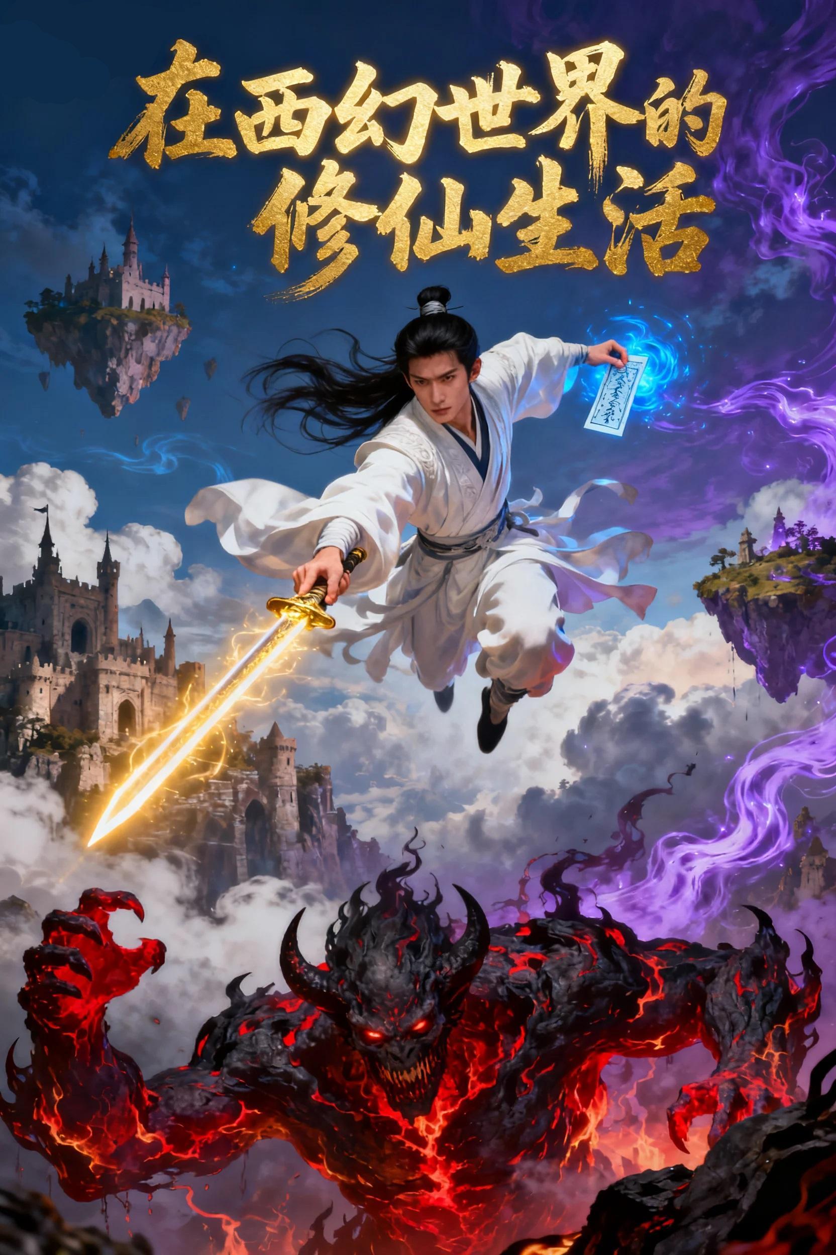 在西幻世界里修仙