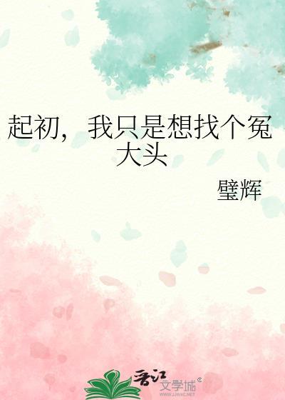 起初，我只是想找个冤大头
